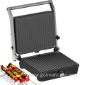 Industrial Commercial Stainless Steel Vertical Removable Oil Tray Electric Contact Panini Sandwich Press Grill bbq grills